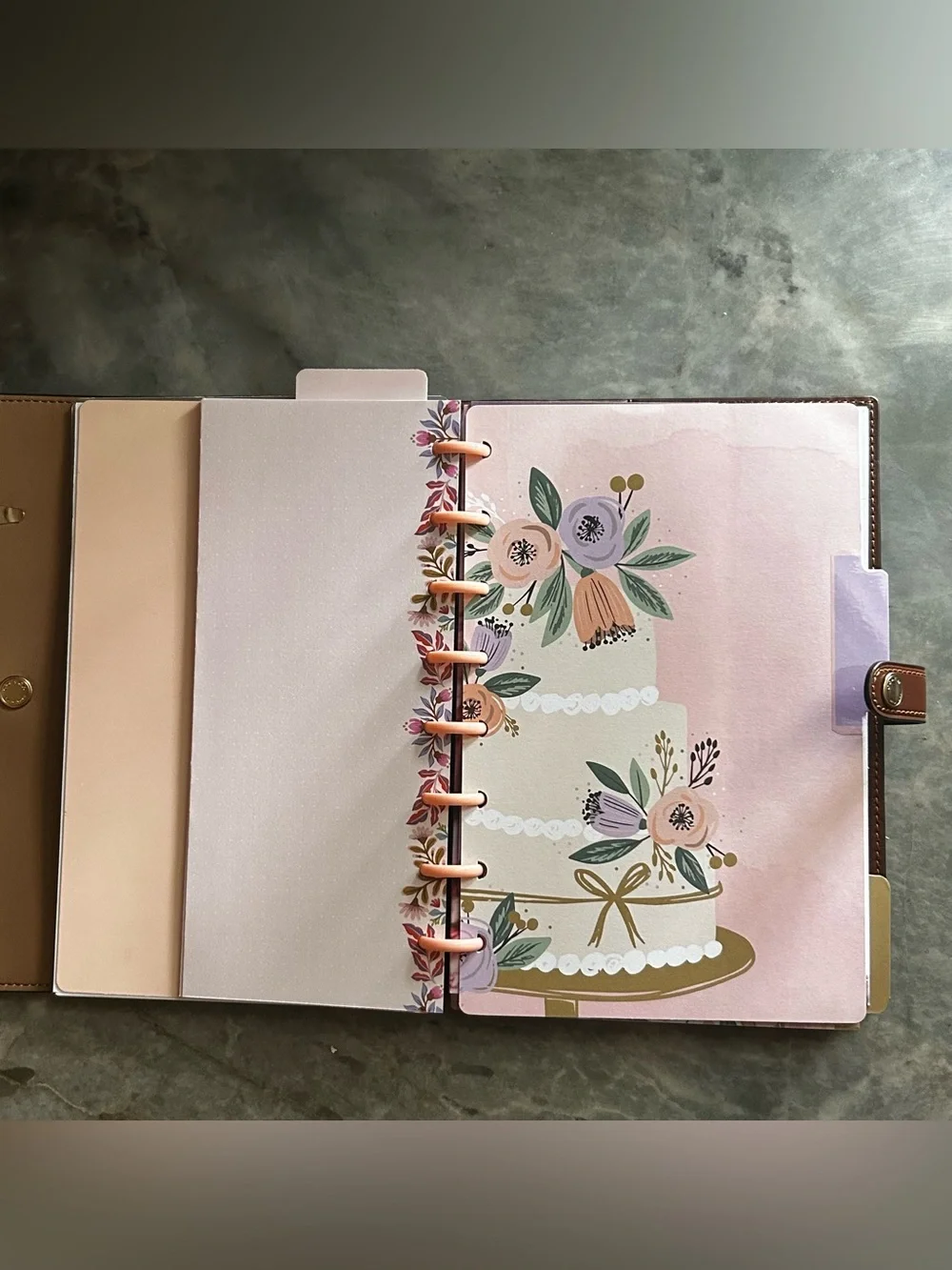 Planner / Agenda insert for Coach notebook cover